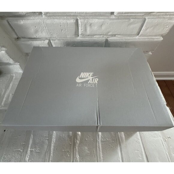 Nike Air Force 1 07’ Sneakers Mens 10.5 Triple Black Low Top - Picture 13 of 14